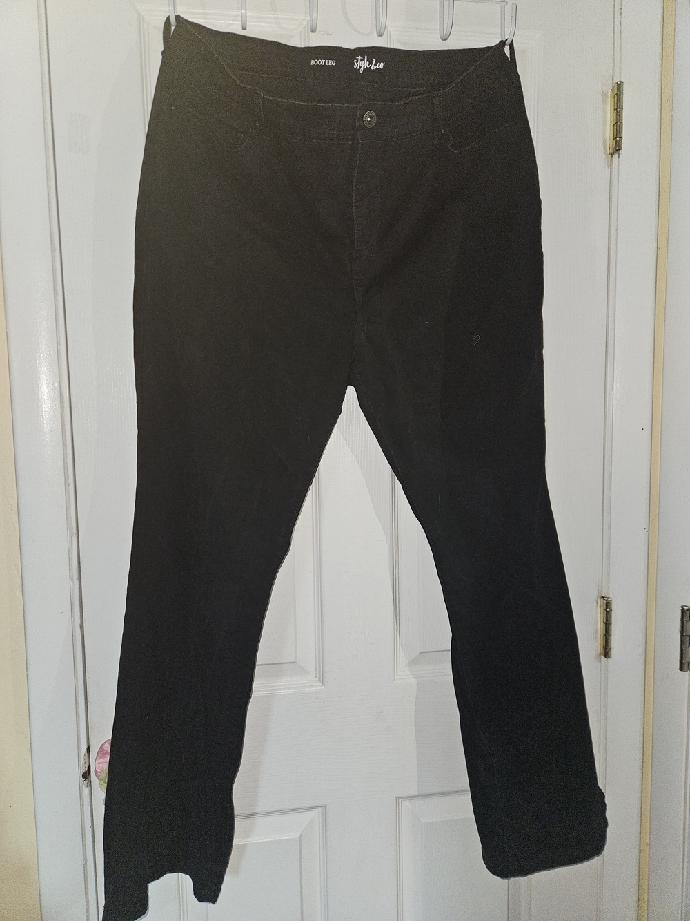 Style & Co. Black Boot Cut Jeans for Women